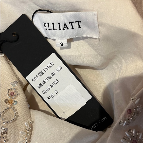 Elliatt Kristina Antique Maxi Dress size S NWT - Picture 8 of 17